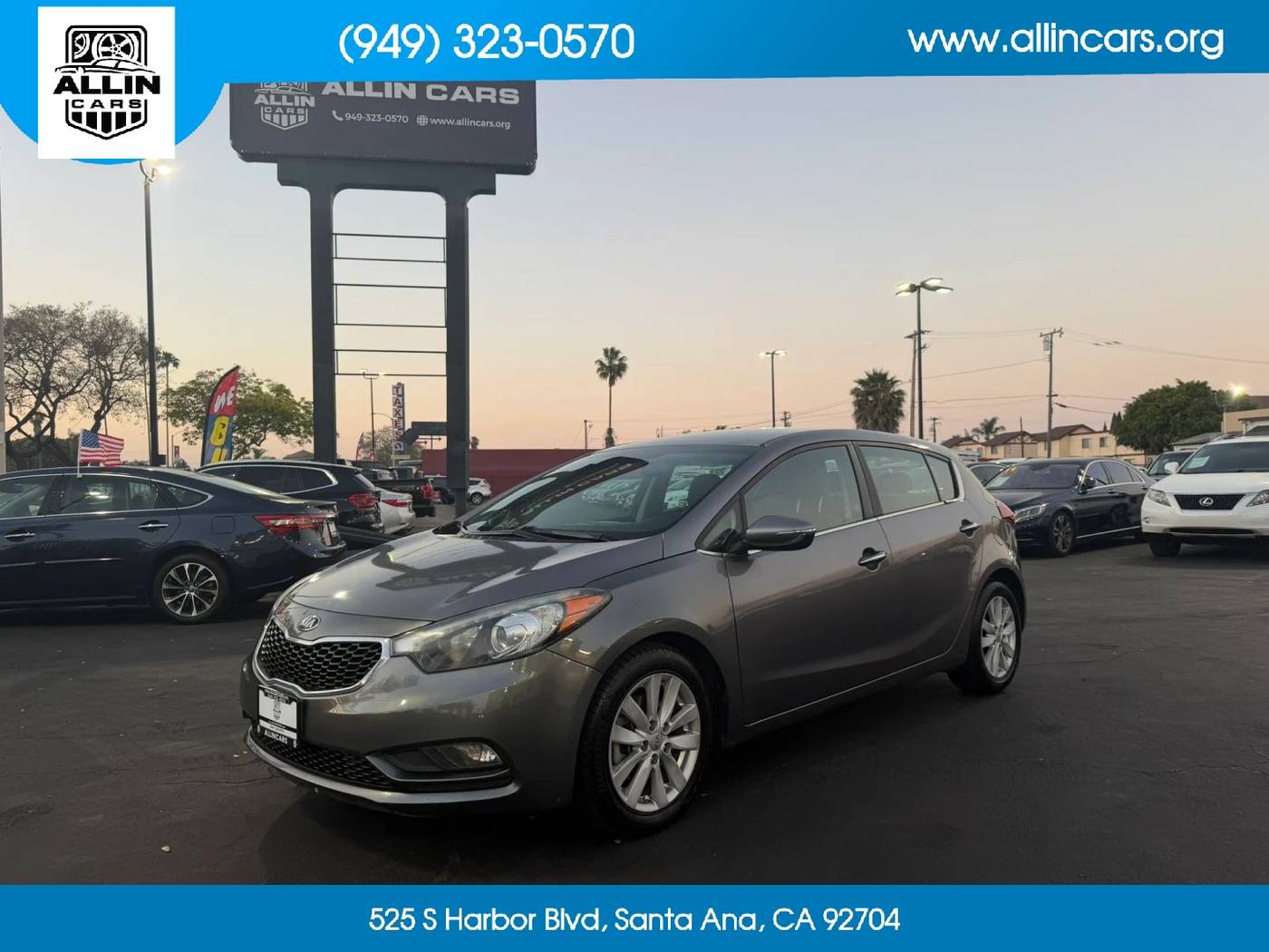 2014 Kia Forte EX — Hatchback — 96,792 mi — Santa Ana, CA
