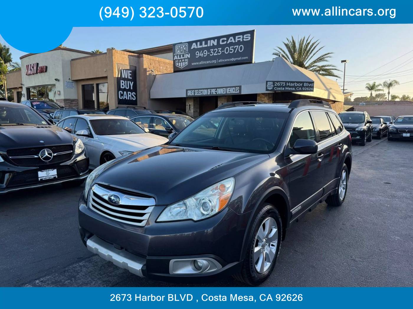 2011 Subaru Outback 3.6R Limited — SUV — 124,232 mi — Costa Mesa, CA