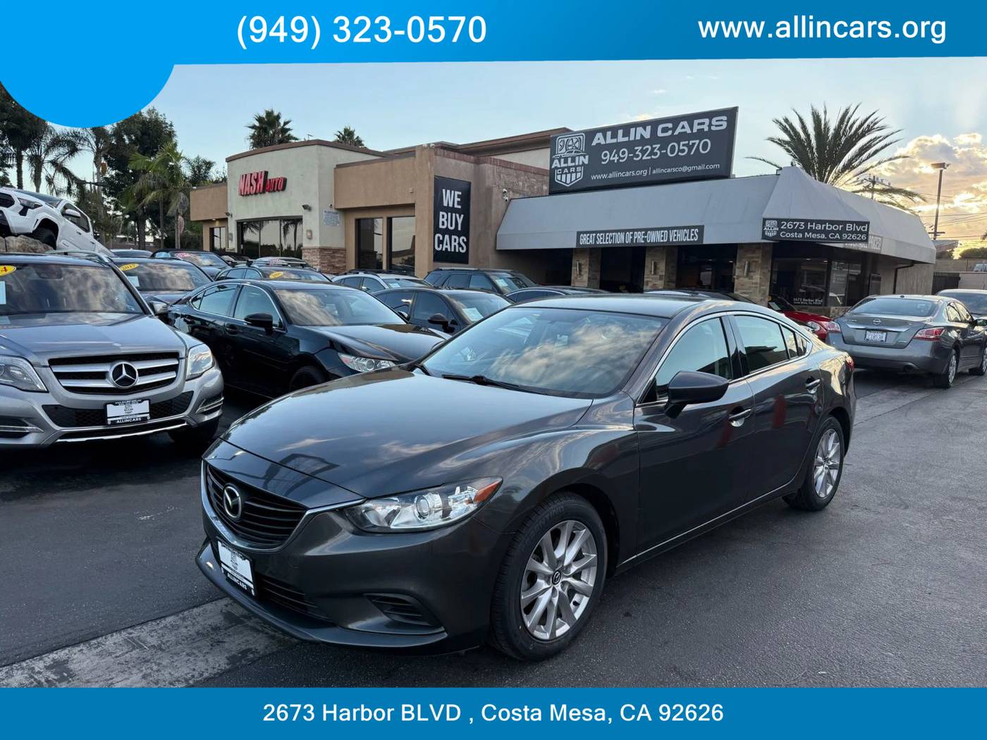 2015 Mazda Mazda6 i Sport — Sedan — 78,278 mi — Costa Mesa, CA