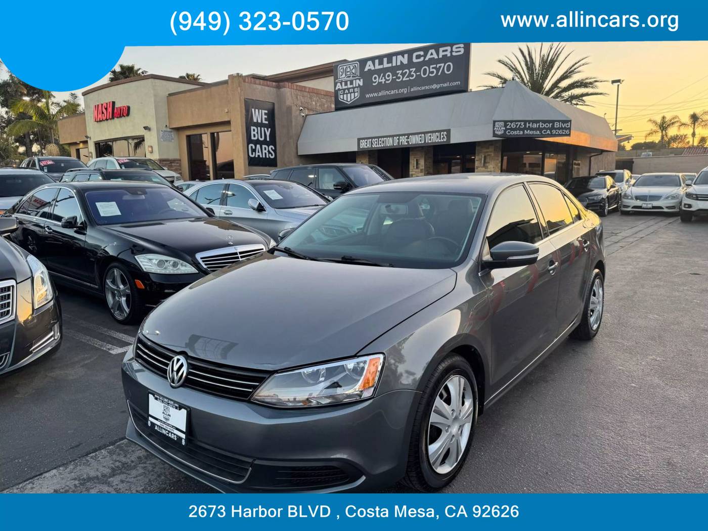 2013 Volkswagen Jetta SE — Sedan — 99,789 mi — Costa Mesa, CA