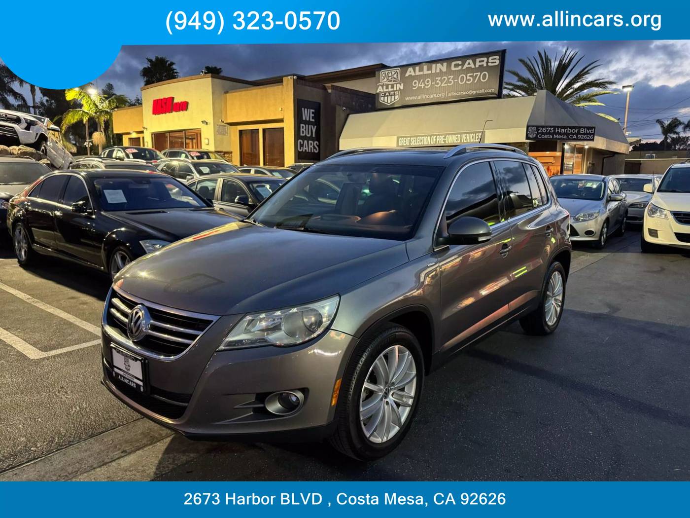 2010 Volkswagen Tiguan SEL — SUV — 110,159 mi — Costa Mesa, CA