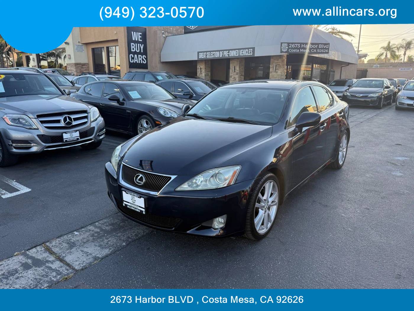 2007 Lexus IS IS 250 — Sedan — 117,026 mi — Costa Mesa, CA
