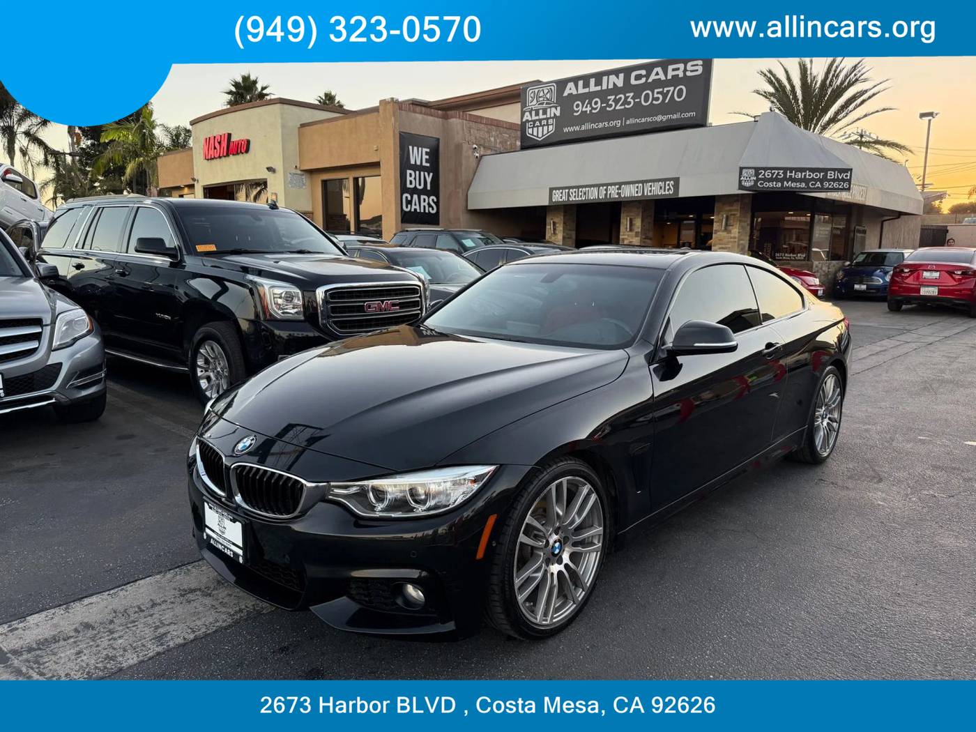 2017 BMW 4 Series 430i — Coupe — 50,537 mi — Costa Mesa, CA
