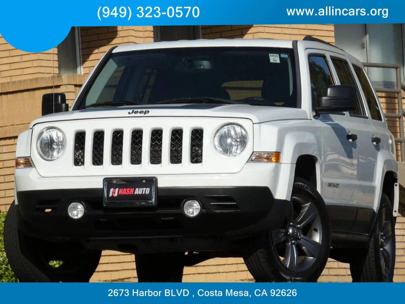 2017 Jeep Patriot Sport SE — SUV — 85,718 mi — Costa Mesa, CA