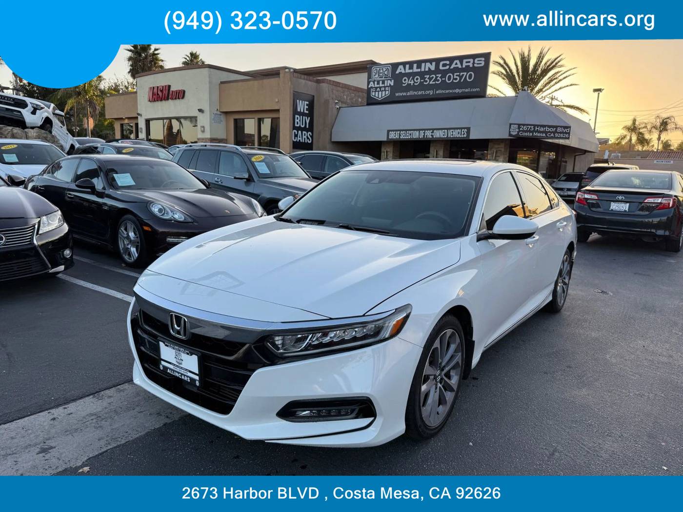 2018 Honda Accord EX — Sedan — 88,782 mi — Costa Mesa, CA