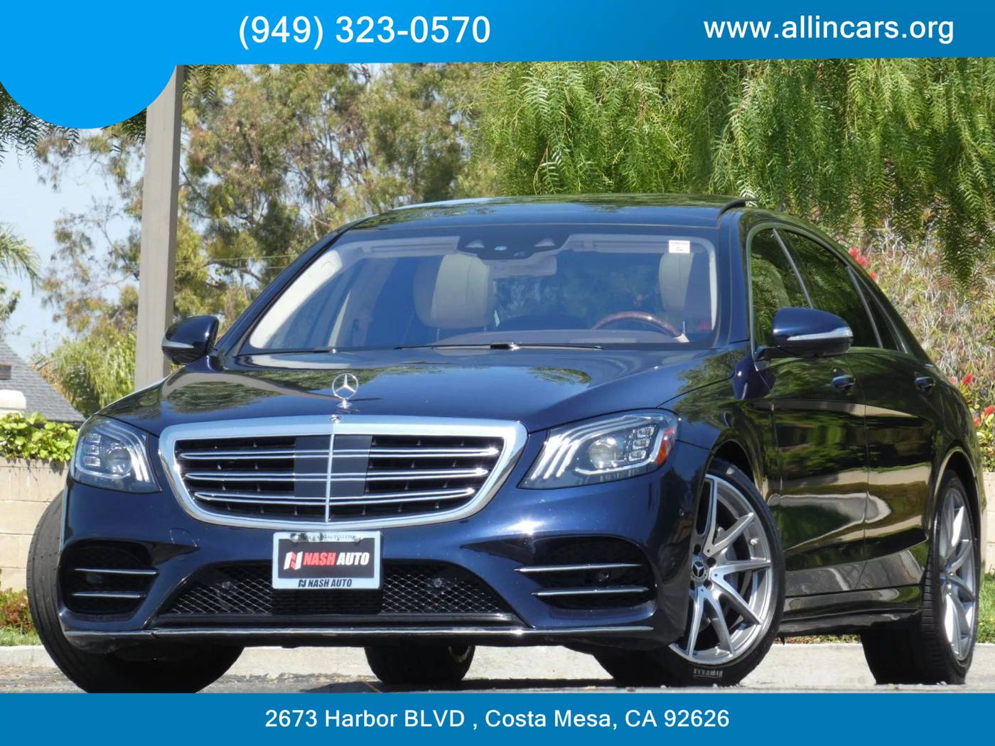 2018 Mercedes-Benz S-Class S 560 — Sedan — 71,936 mi — Costa Mesa, CA