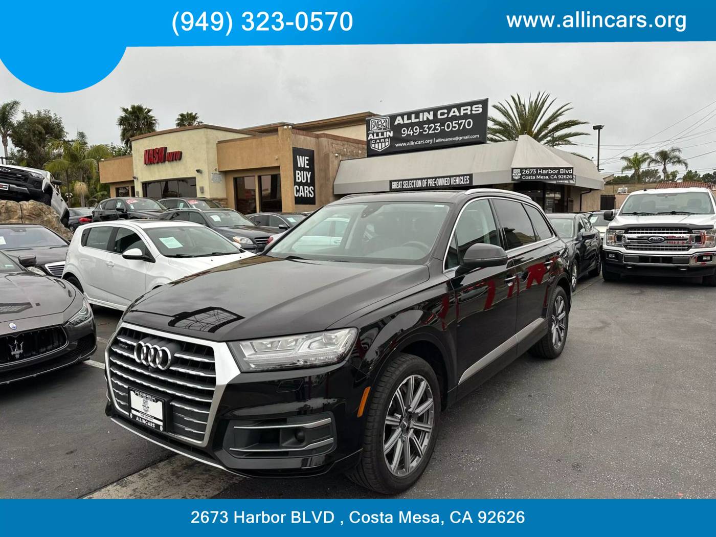 2017 Audi Q7 Premium Plus — SUV — 105,965 mi — Costa Mesa, CA
