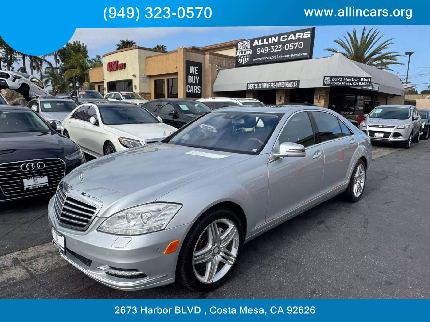 2011 Mercedes-Benz S-Class S 550 — Sedan — 66,806 mi — Costa Mesa, CA