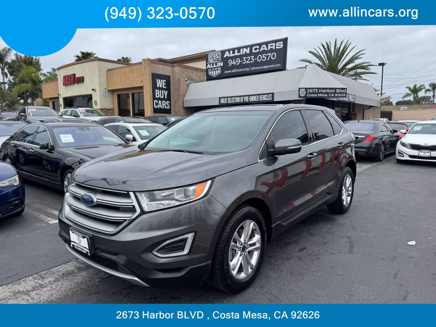 2015 Ford Edge SEL — SUV — 102,910 mi — Costa Mesa, CA