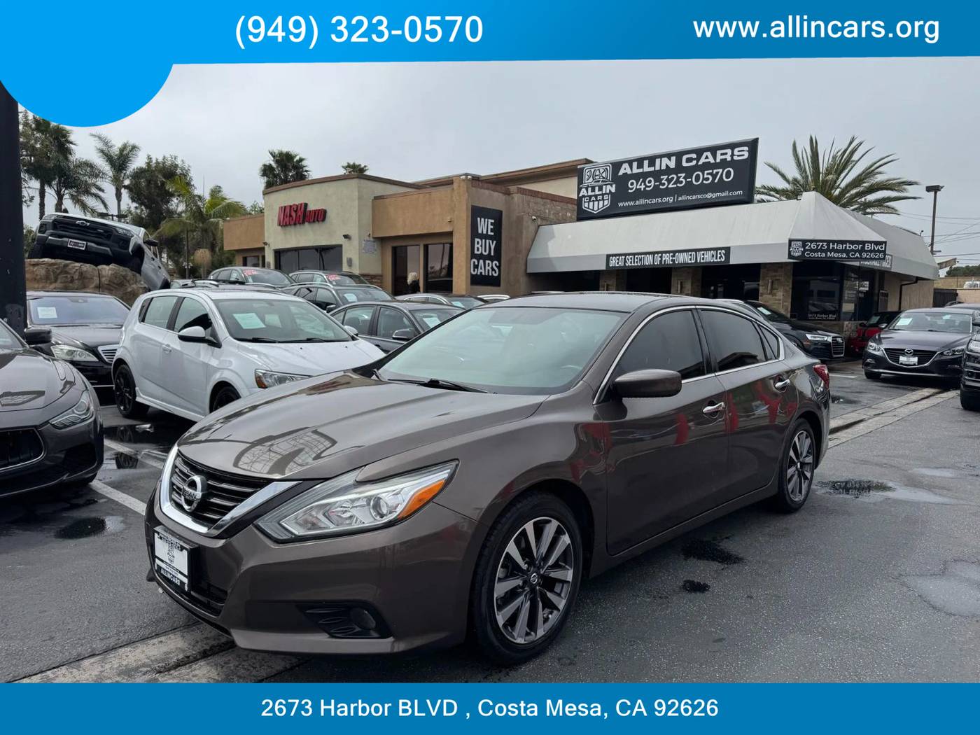 2017 Nissan Altima 2.5 SV — Sedan — 82,722 mi — Costa Mesa, CA