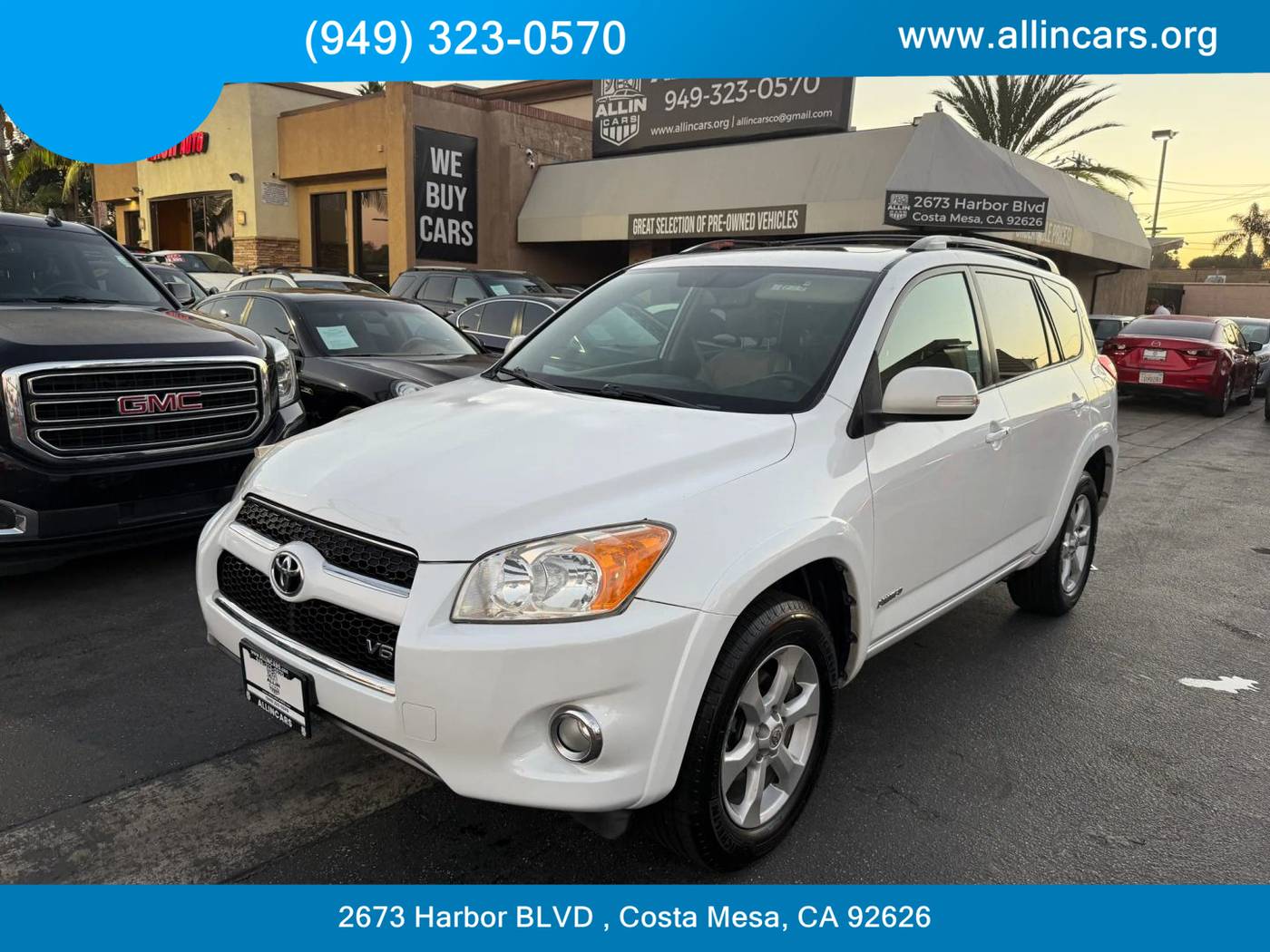 2011 Toyota RAV4 Limited V6 — SUV — 102,555 mi — Costa Mesa, CA
