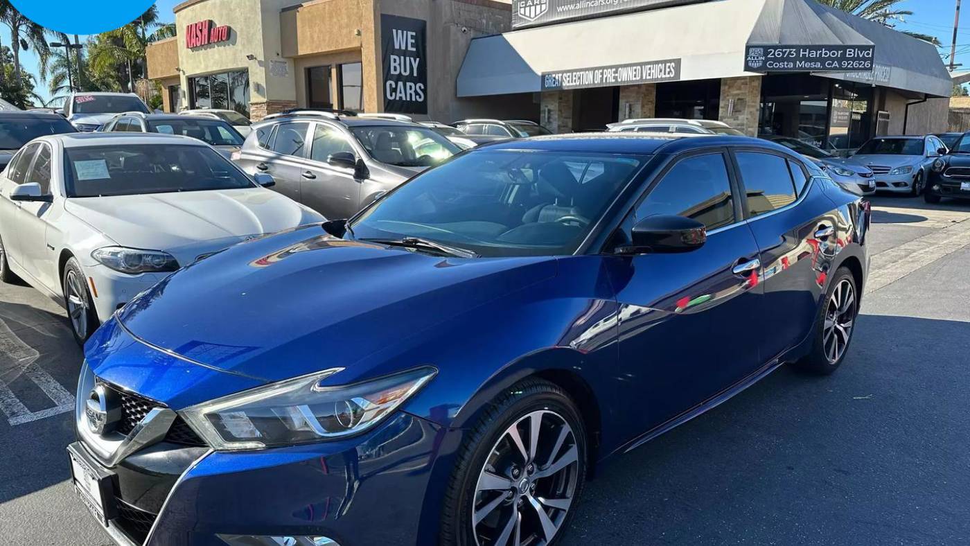 2016 Nissan Maxima S — Sedan — 88,059 mi — Costa Mesa, CA