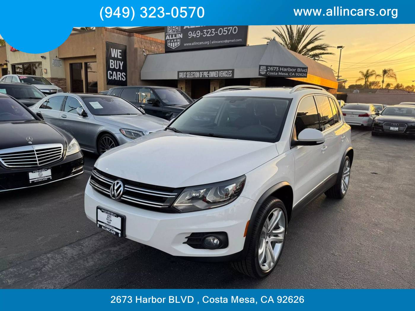 2013 Volkswagen Tiguan SEL — SUV — 80,715 mi — Costa Mesa, CA