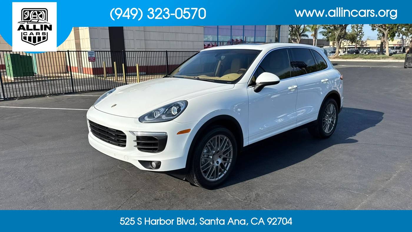 2016 Porsche Cayenne S