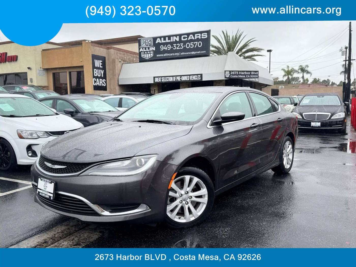 2017 Chrysler 200 Limited Platinum — Sedan — 110,871 mi — Costa Mesa, CA