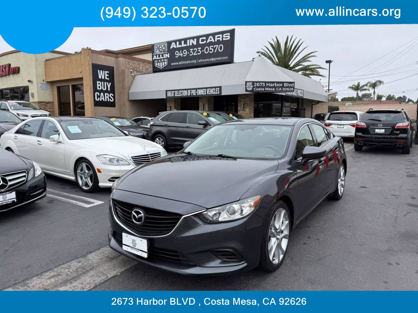 2015 Mazda Mazda6 i Touring — Sedan — 123,236 mi — Costa Mesa, CA