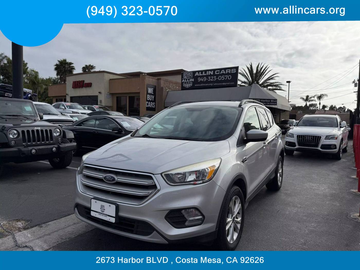 2018 Ford Escape SE — SUV — 68,157 mi — Costa Mesa, CA