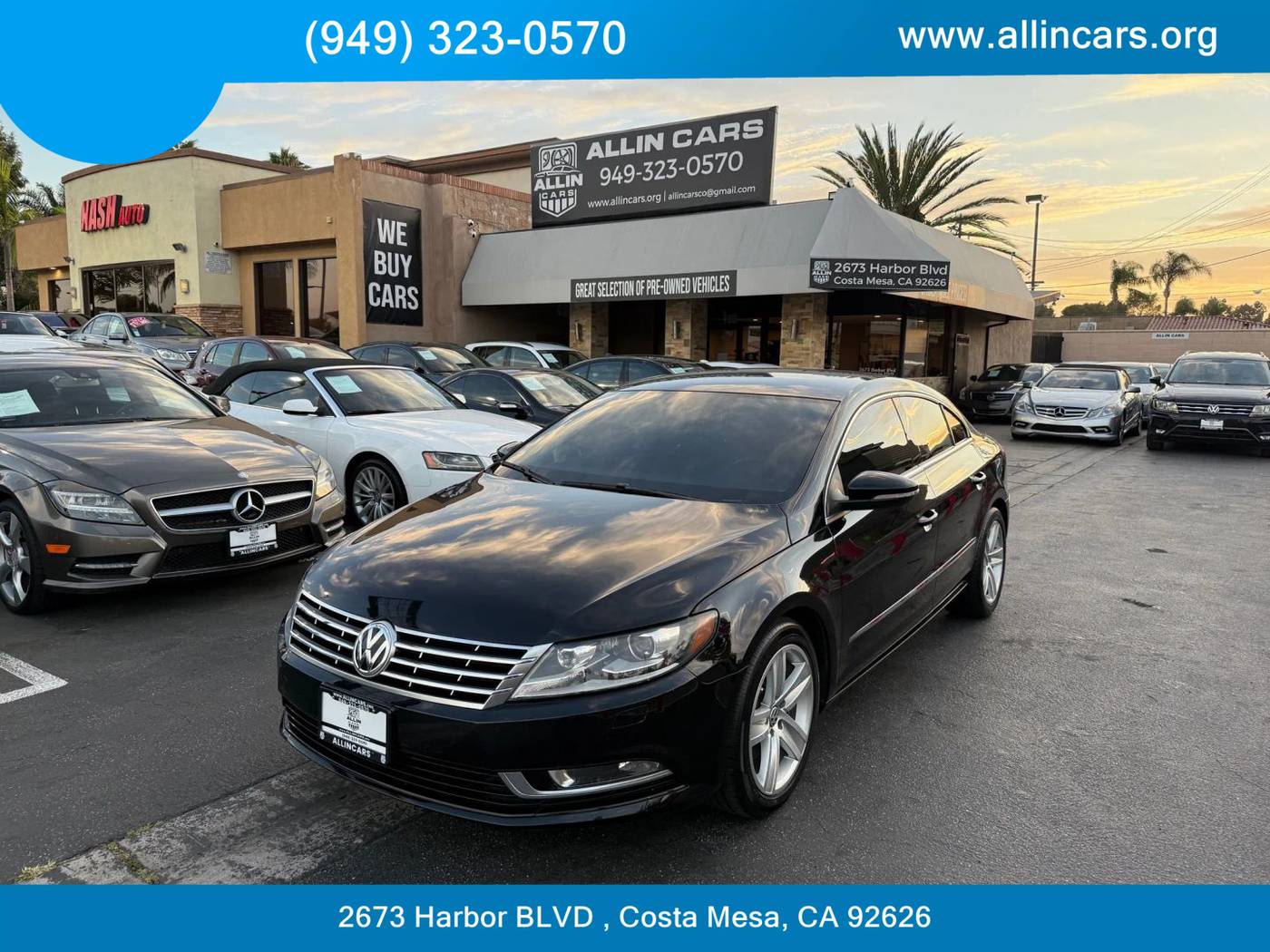 2013 Volkswagen CC Sport — Sedan — 110,696 mi — Costa Mesa, CA