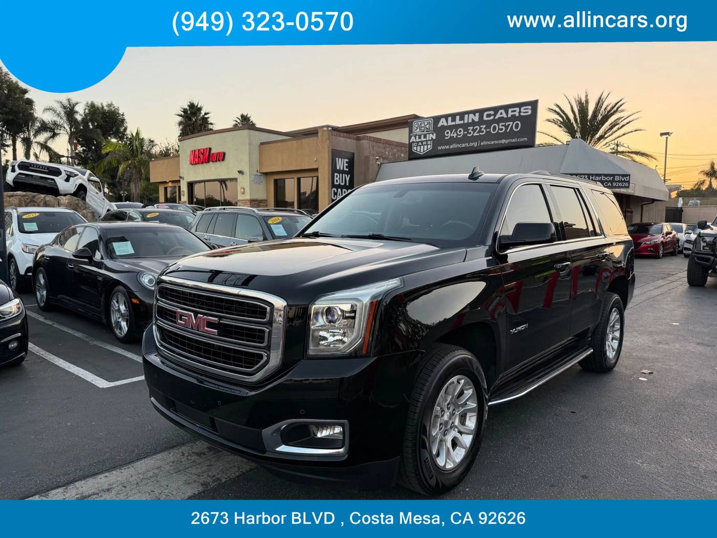 2017 GMC Yukon SLE — SUV — 100,609 mi — Costa Mesa, CA