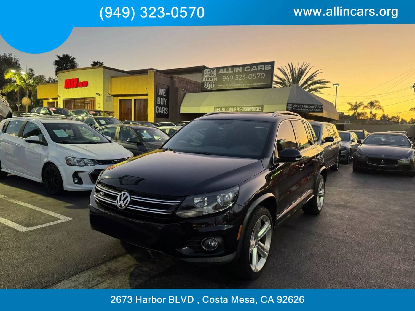2016 Volkswagen Tiguan R-Line — SUV — 72,230 mi — Costa Mesa, CA