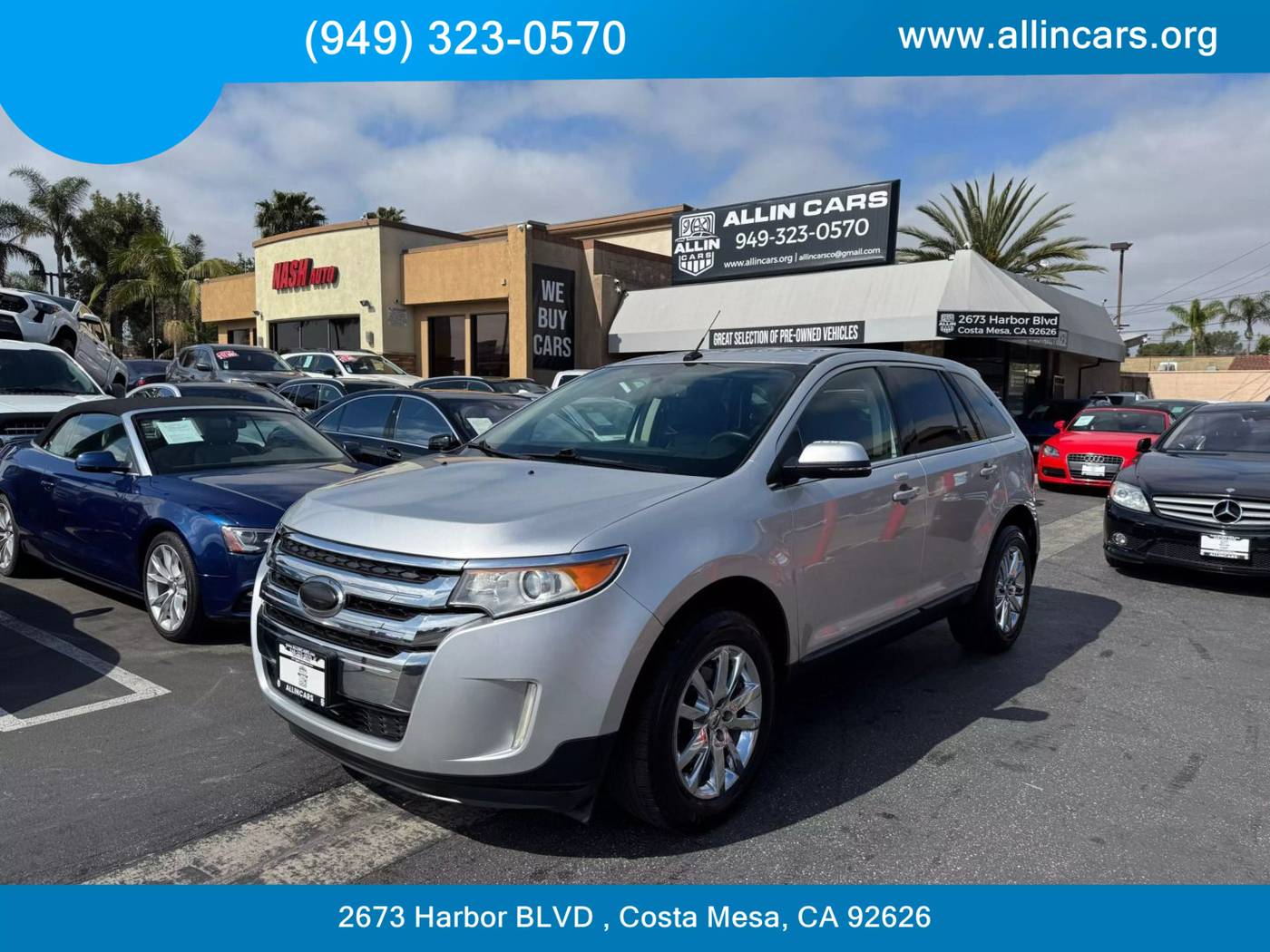 2013 Ford Edge Limited — SUV — 108,026 mi — Costa Mesa, CA