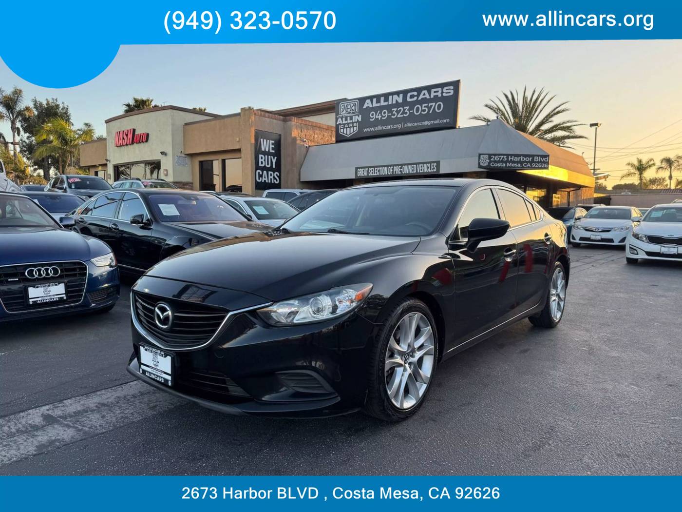 2016 Mazda Mazda6 i Touring — Sedan — 106,189 mi — Costa Mesa, CA