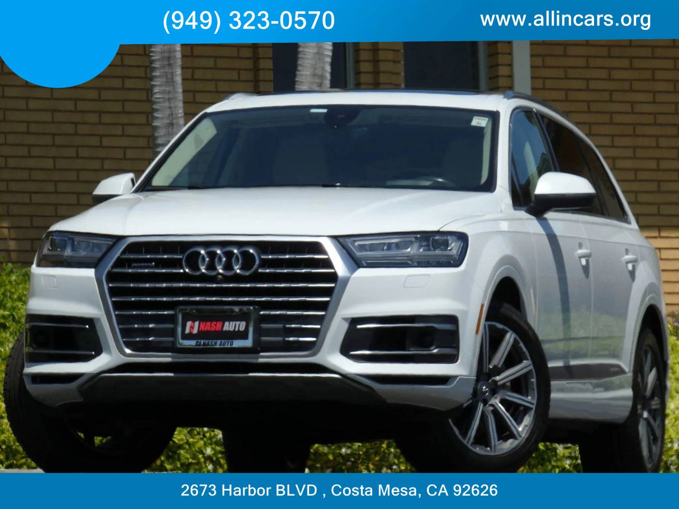 2017 Audi Q7 Prestige — SUV — 95,335 mi — Costa Mesa, CA