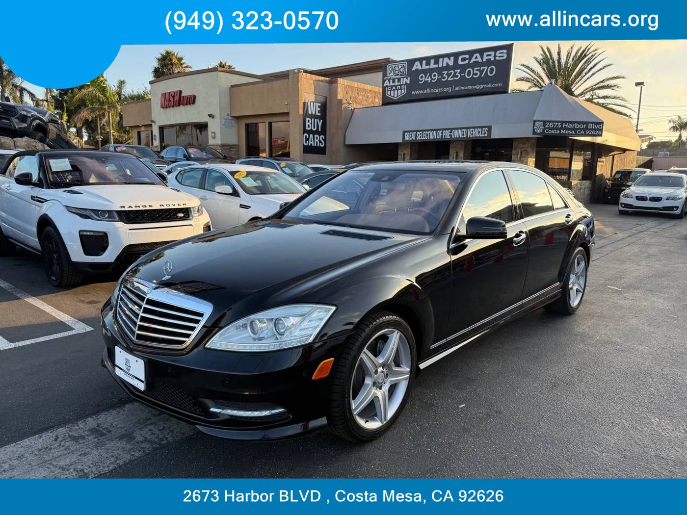 2010 Mercedes-Benz S-Class S 550 — Sedan — 117,407 mi — Costa Mesa, CA