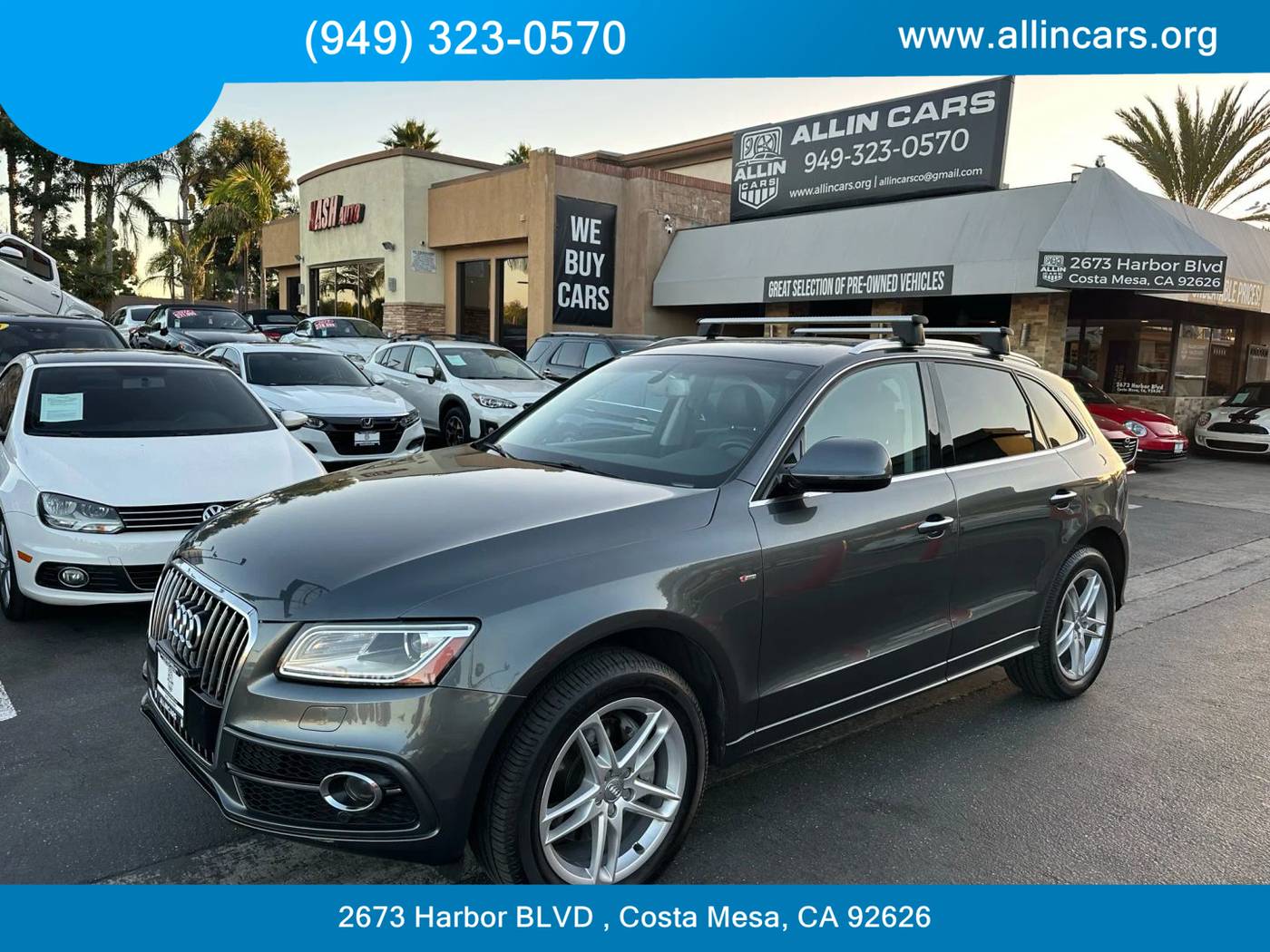 2016 Audi Q5 Premium Plus — SUV — 100,194 mi — Costa Mesa, CA