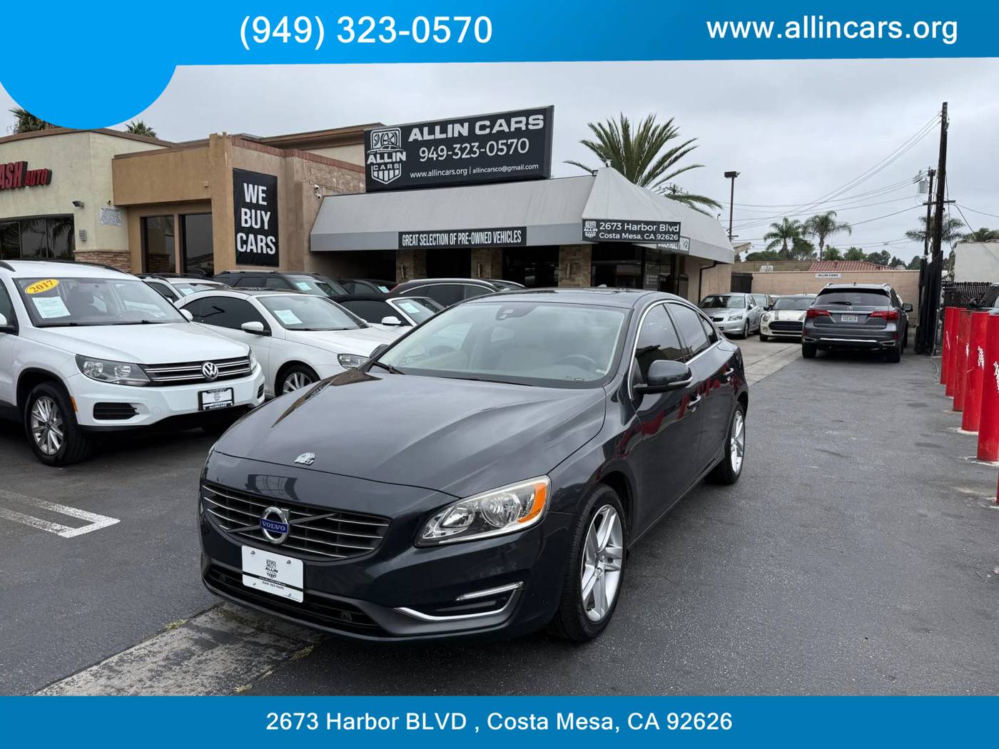 2015 Volvo S60 Premier — Sedan — 112,901 mi — Costa Mesa, CA