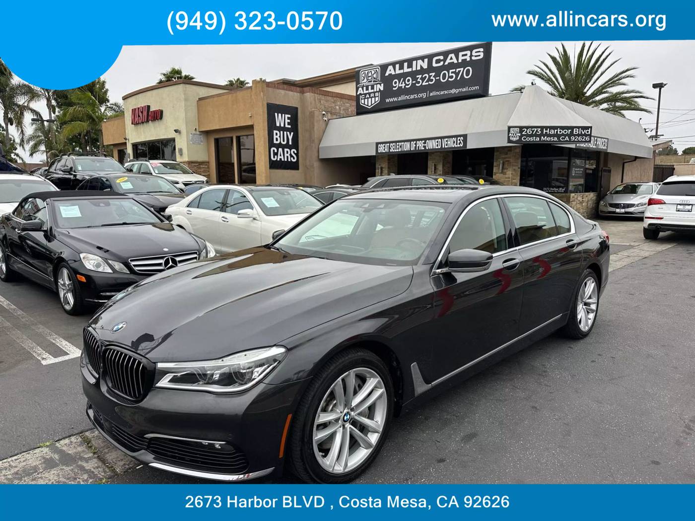 2018 BMW 7 Series 750i — Sedan — 90,817 mi — Costa Mesa, CA