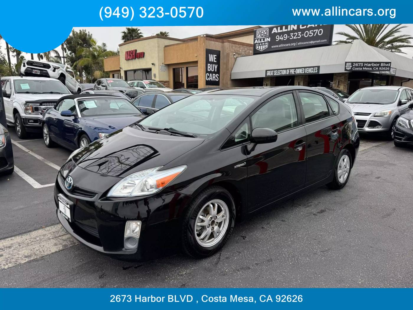 2011 Toyota Prius Three — Sedan — 148,567 mi — Costa Mesa, CA