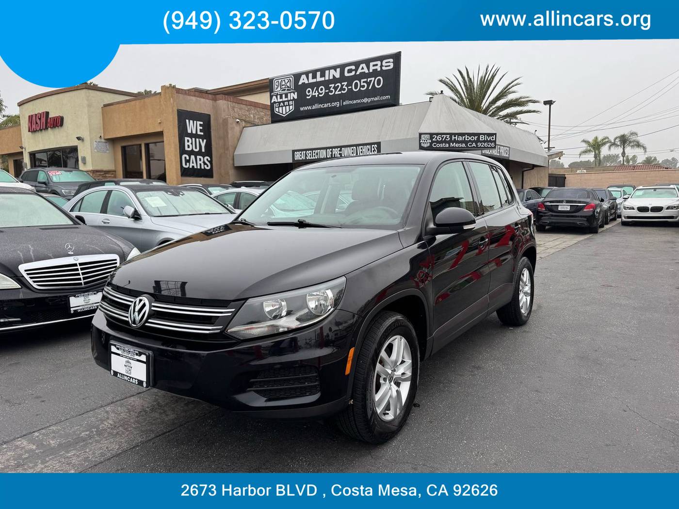 2014 Volkswagen Tiguan S — SUV — 117,337 mi — Costa Mesa, CA