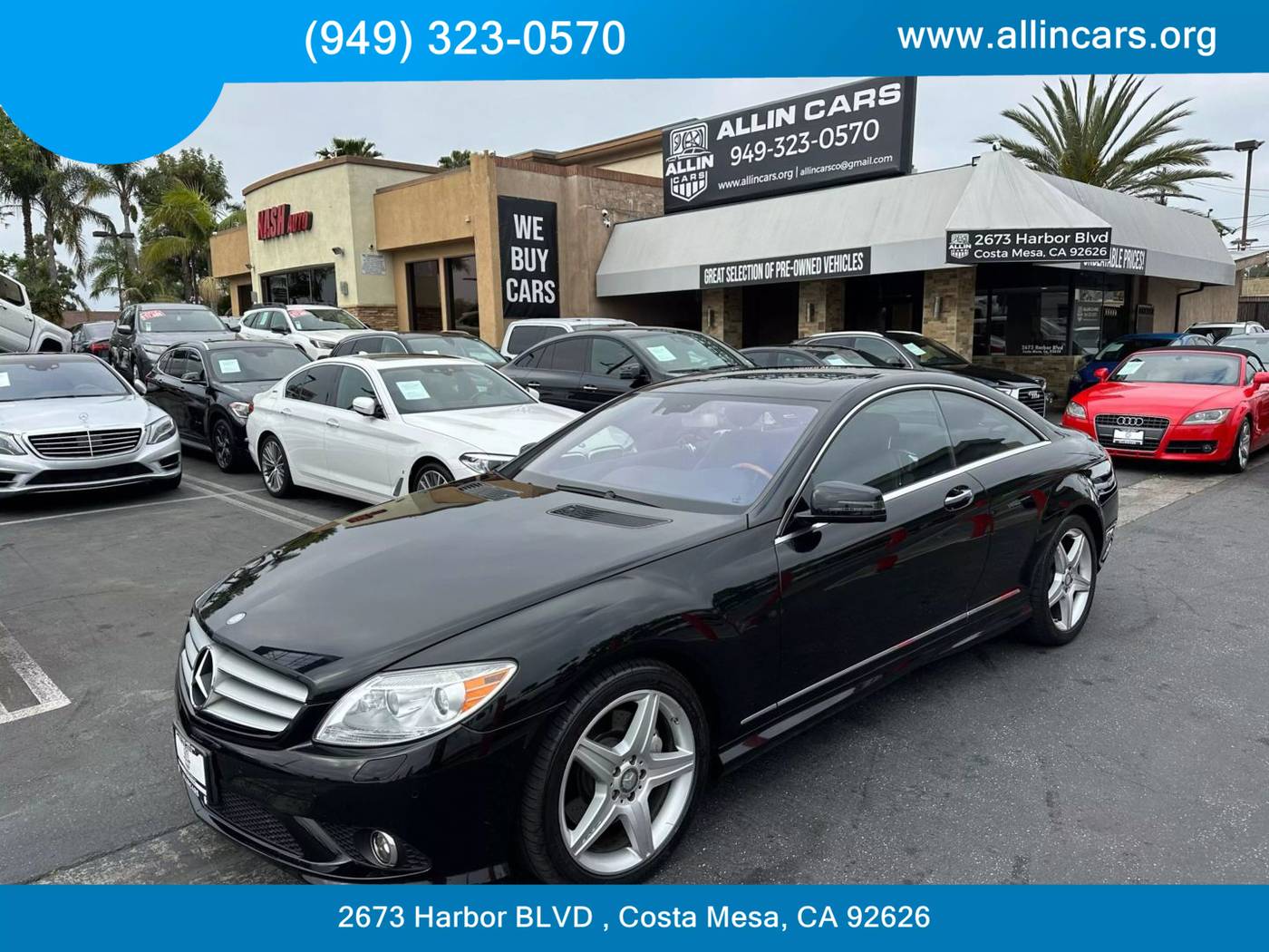 2010 Mercedes-Benz CL CL 550 — Coupe — 73,360 mi — Costa Mesa, CA