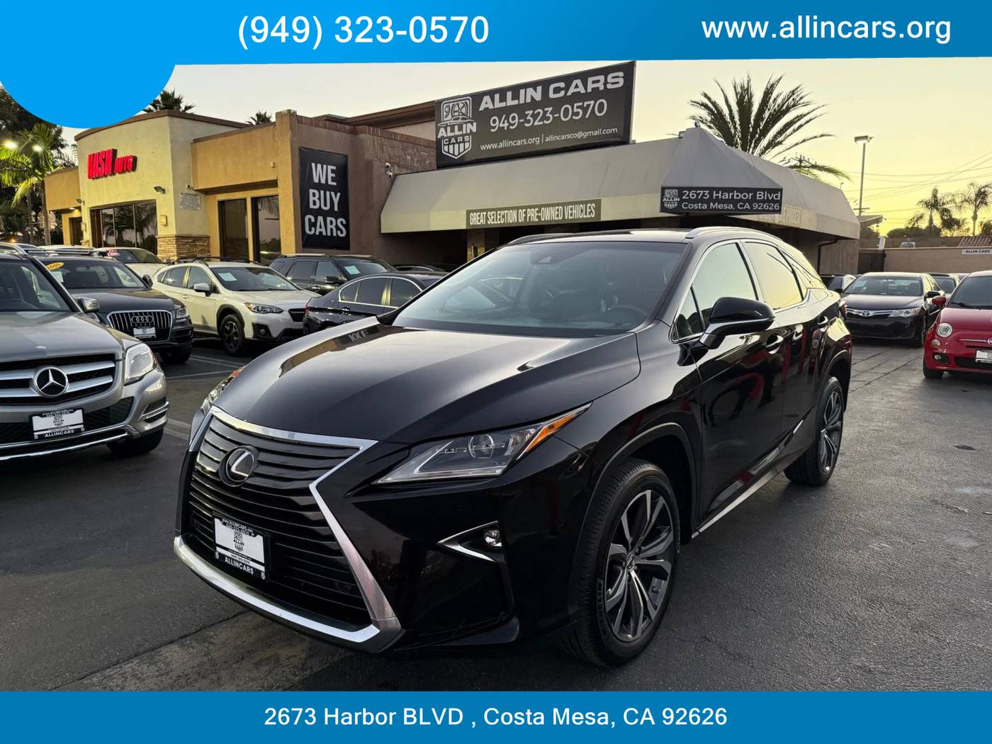 2017 Lexus RX RX 350 — SUV — 47,187 mi — Costa Mesa, CA