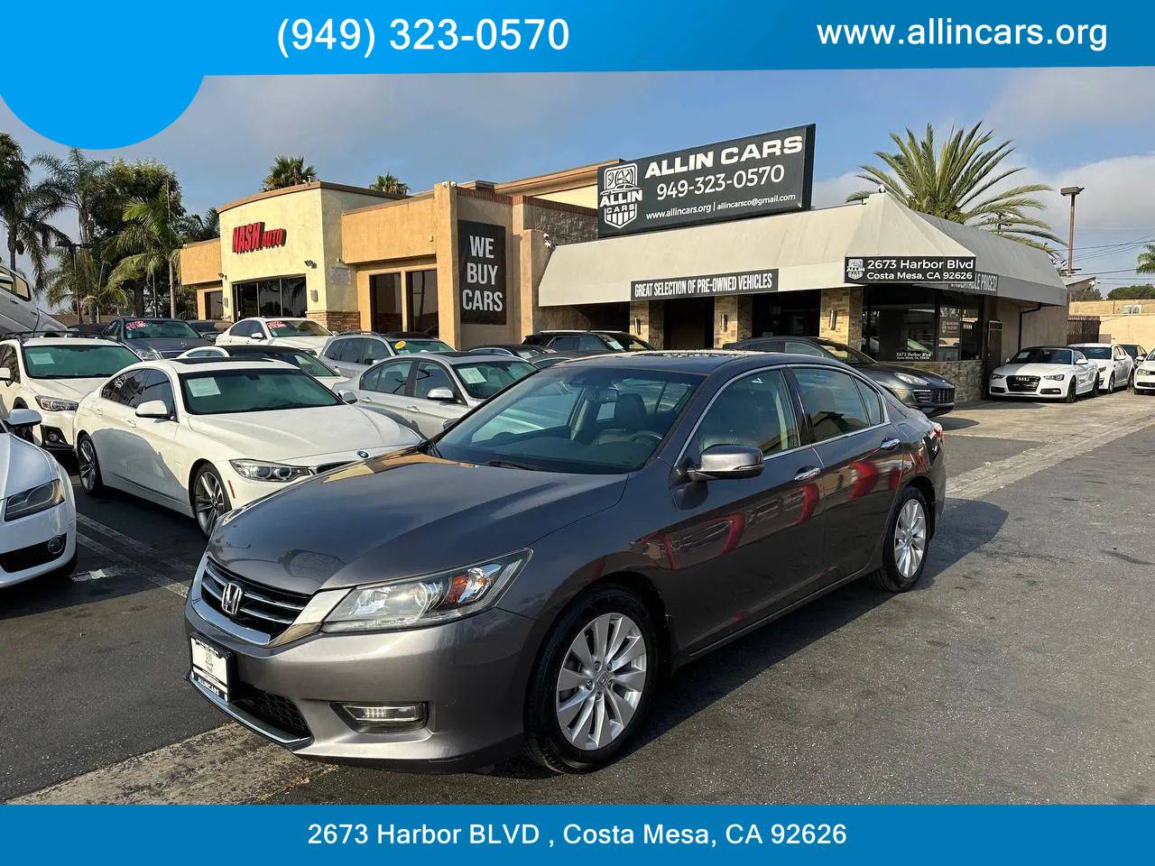 2013 Honda Accord EX-L V6 — Sedan — 97,617 mi — Costa Mesa, CA
