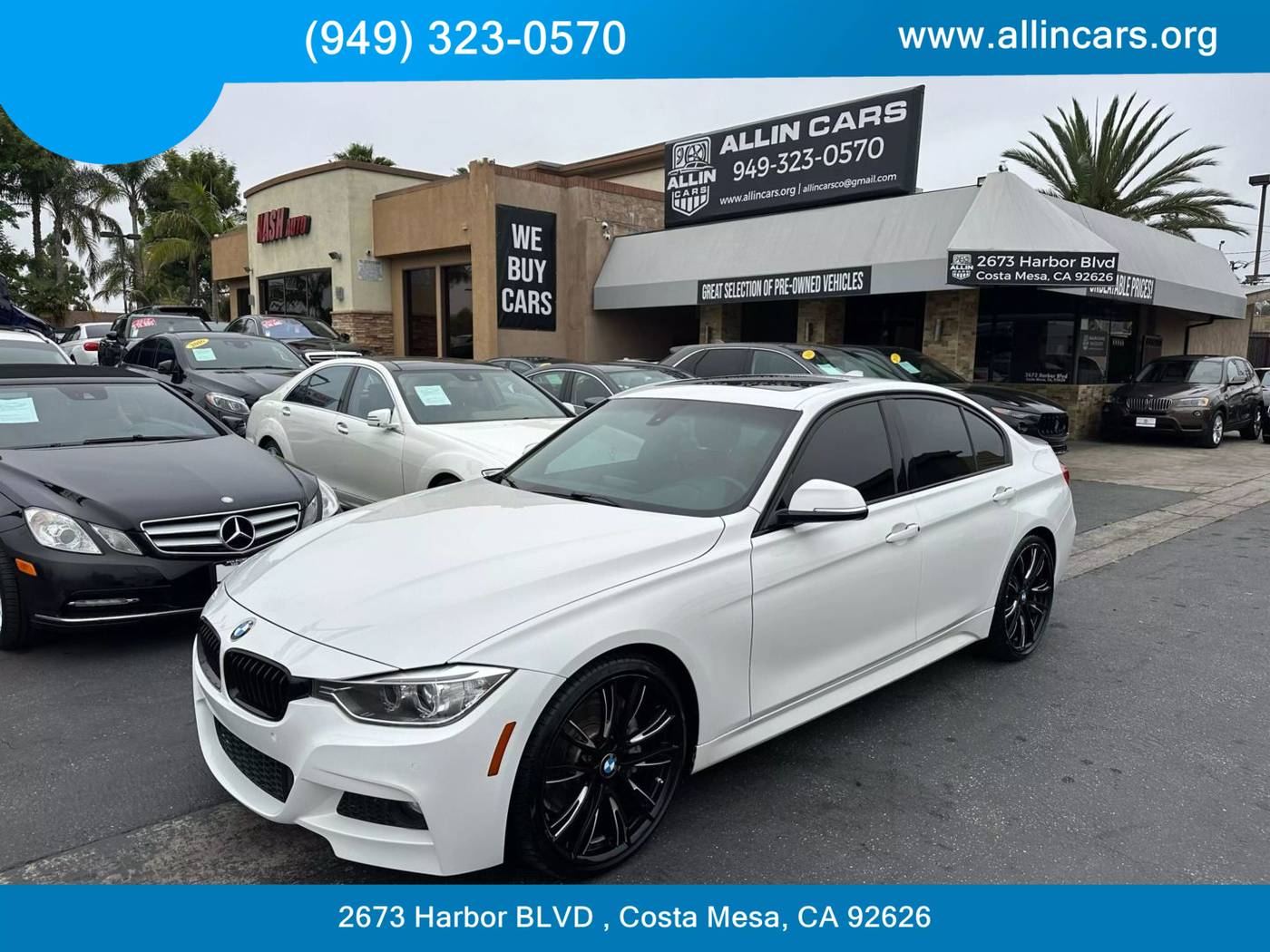 2015 BMW 3 Series 328i — Sedan — 90,427 mi — Costa Mesa, CA