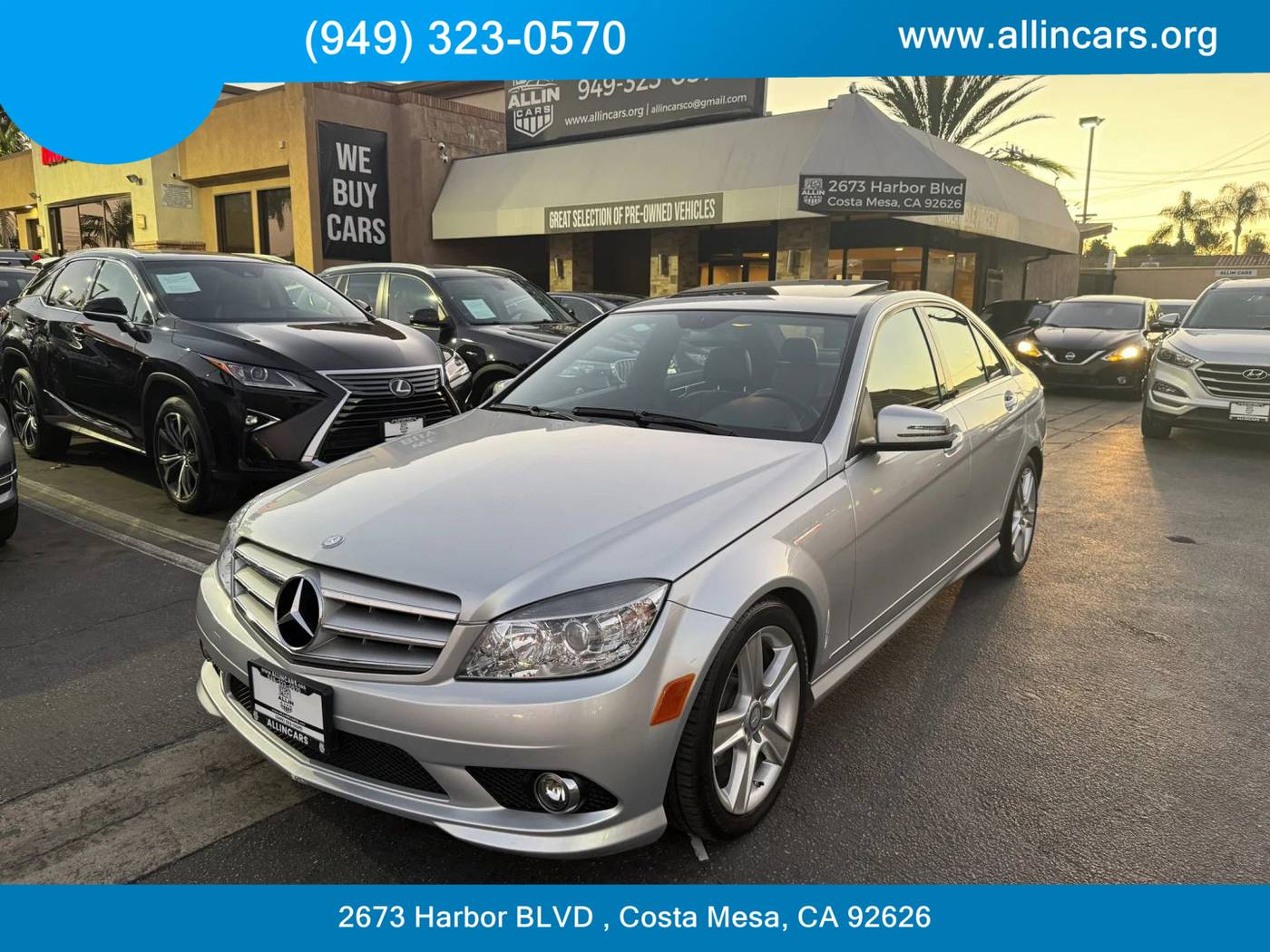 2010 Mercedes-Benz C-Class C 300 — Sedan — 40,261 mi — Costa Mesa, CA