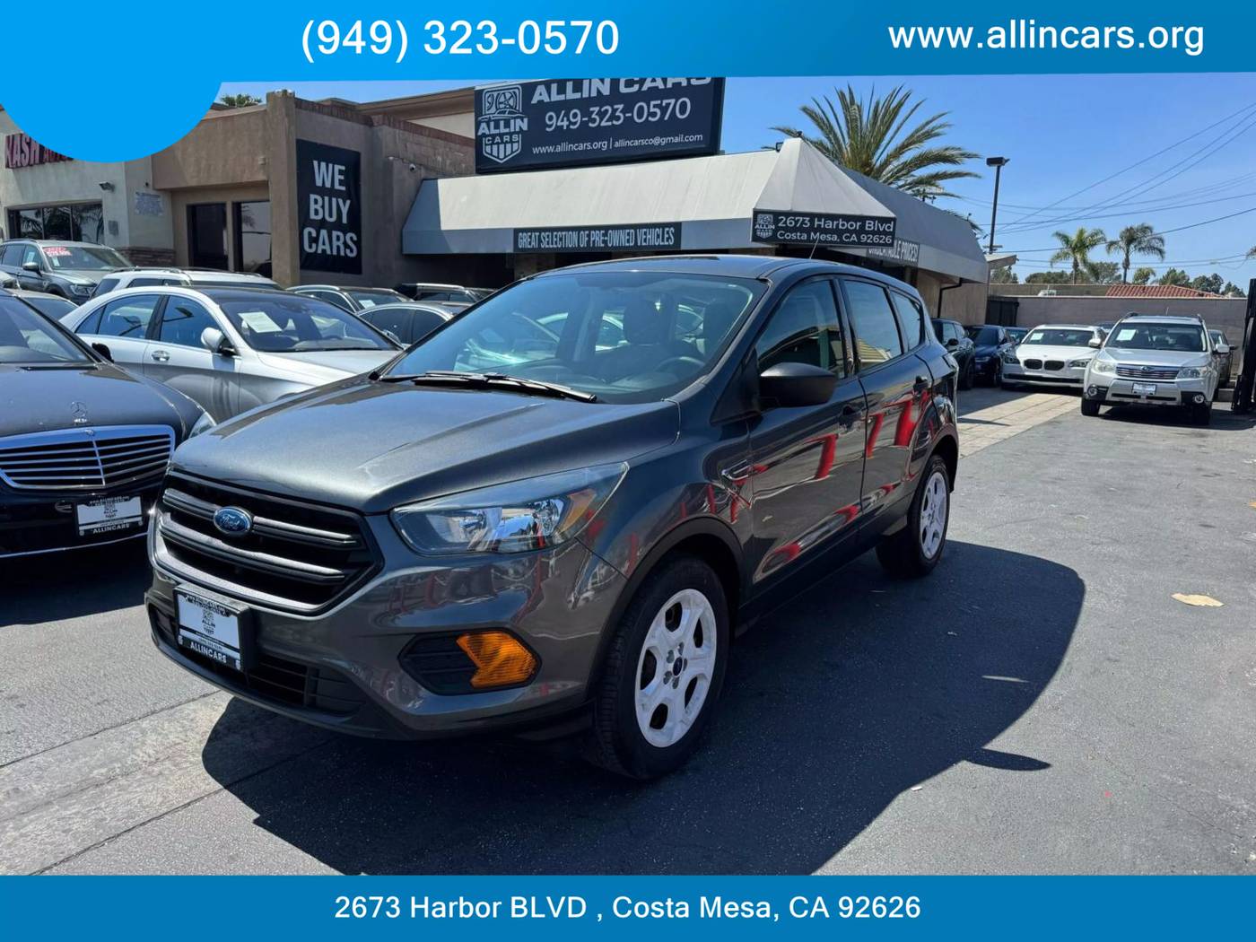 2018 Ford Escape S — SUV — 93,493 mi — Costa Mesa, CA