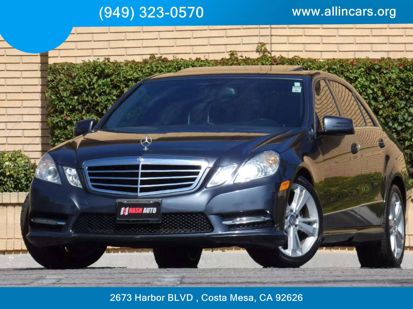 2013 Mercedes-Benz E-Class E 350 — Sedan — 90,341 mi — Costa Mesa, CA