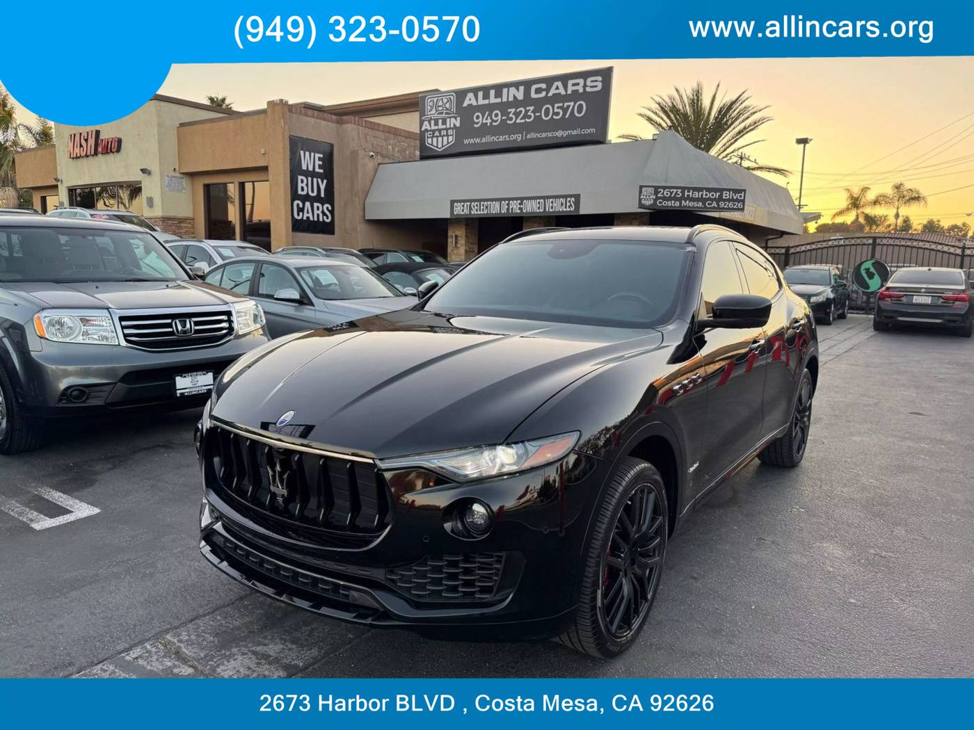2018 Maserati Levante GranSport — SUV — 80,024 mi — Costa Mesa, CA