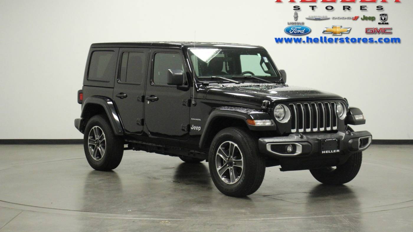 2023 Jeep Wrangler Sahara — SUV — 18,516 mi — Pontiac, IL
