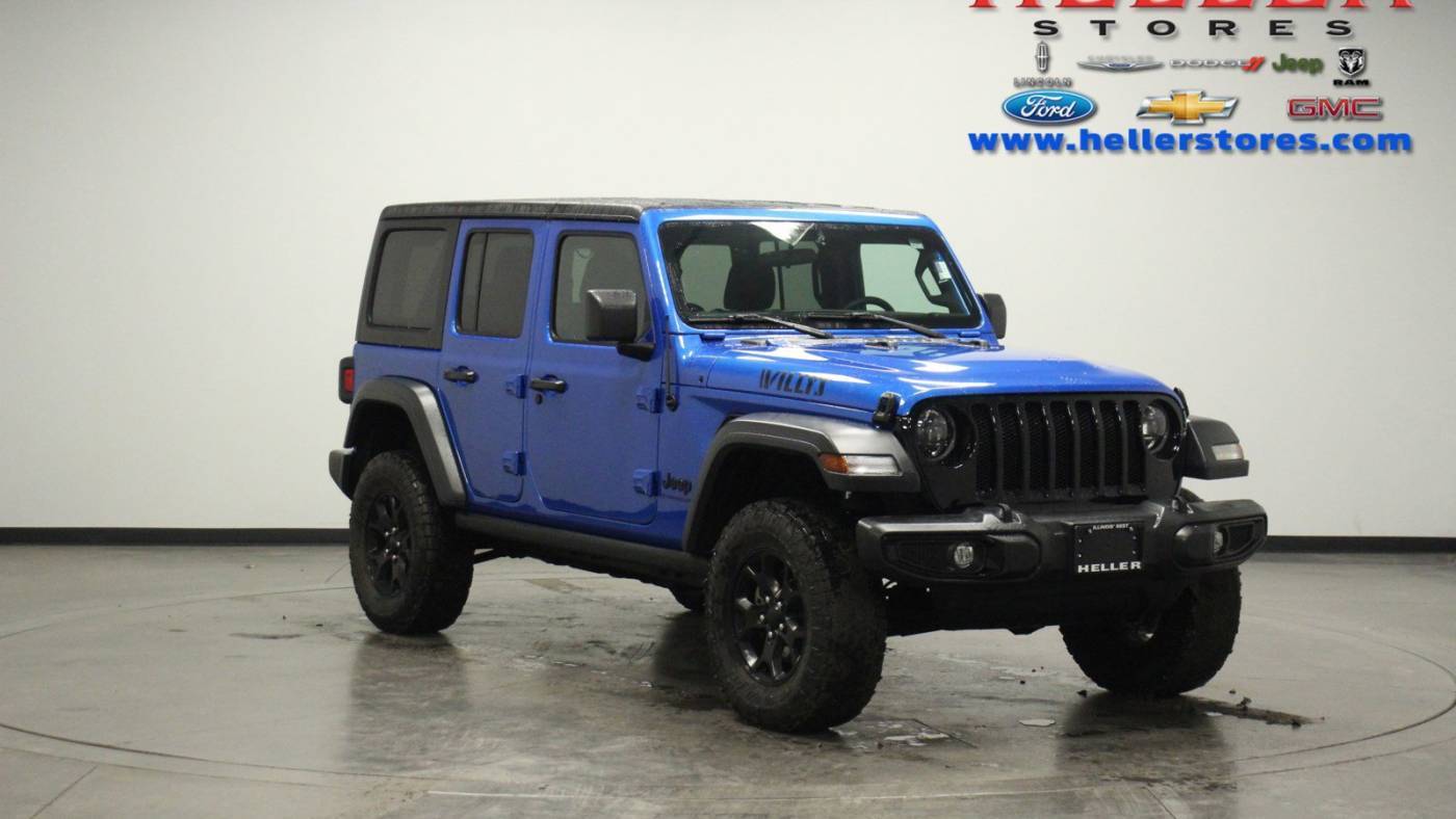 2023 Jeep Wrangler Willys — SUV — 11,876 mi — Pontiac, IL