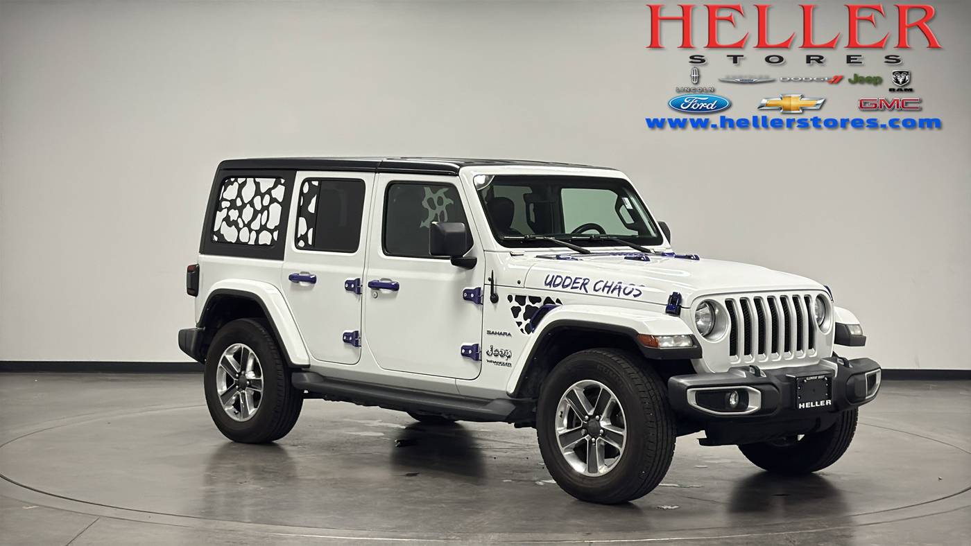 2021 Jeep Wrangler Sahara — SUV — 56,382 mi — Pontiac, IL