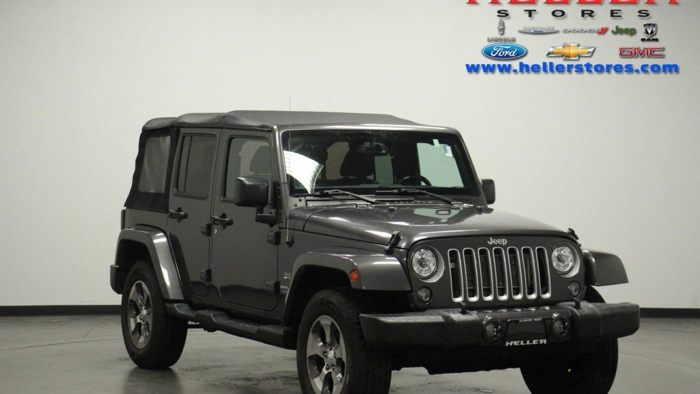 2018 Jeep Wrangler Sahara — SUV — 95,655 mi — Pontiac, IL
