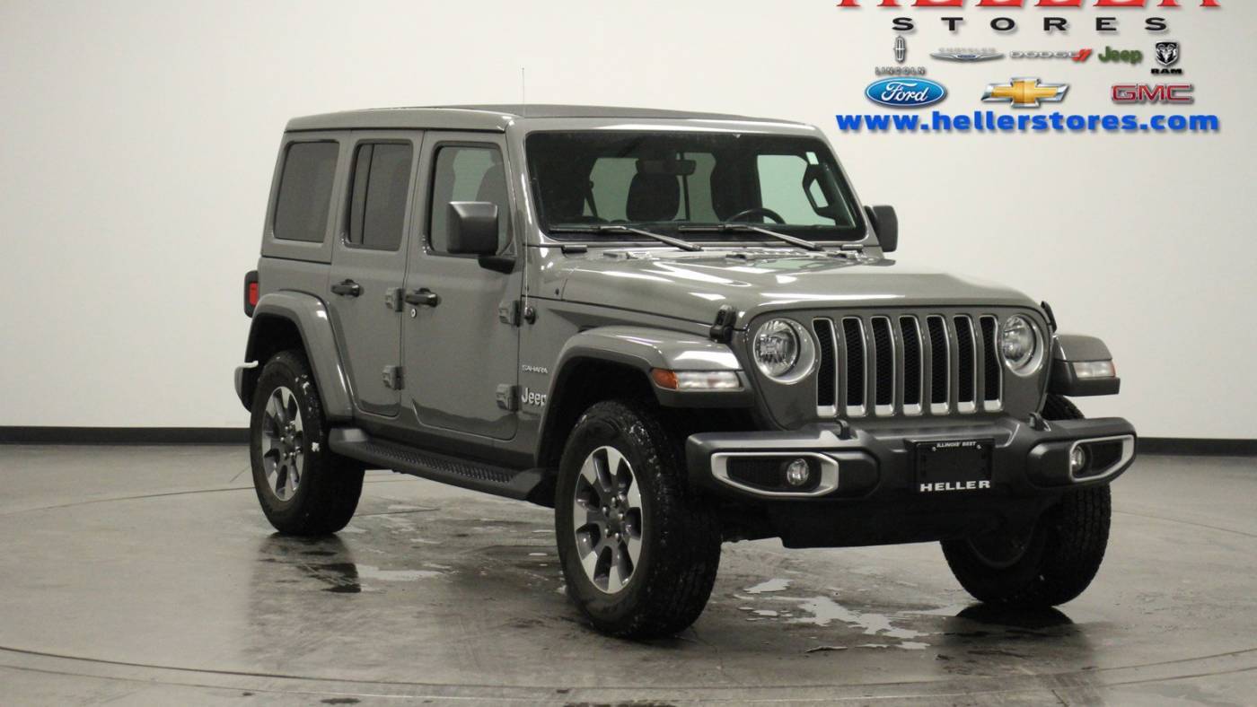 2021 Jeep Wrangler Sahara — SUV — 53,856 mi — Pontiac, IL
