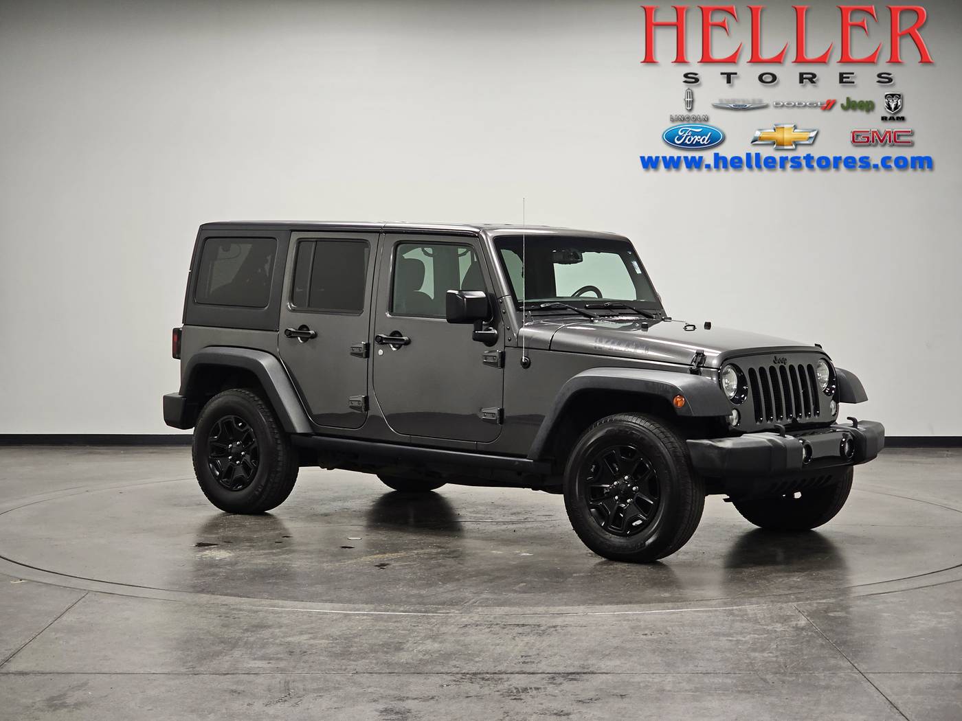 2016 Jeep Wrangler Willys Wheeler — SUV — 163,879 mi — Pontiac, IL