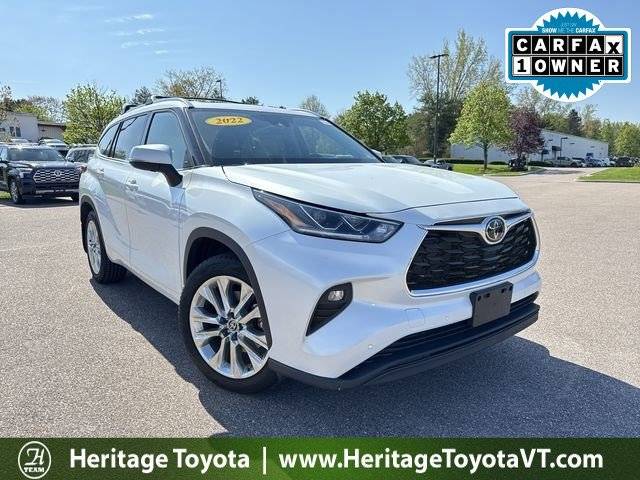 2022 Toyota Highlander Limited — SUV — 50,530 mi — Burlington, VT