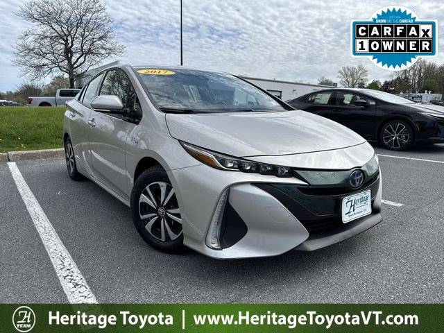 2017 Toyota Prius Prime Plus — Hatchback — 46,522 mi — Burlington, VT