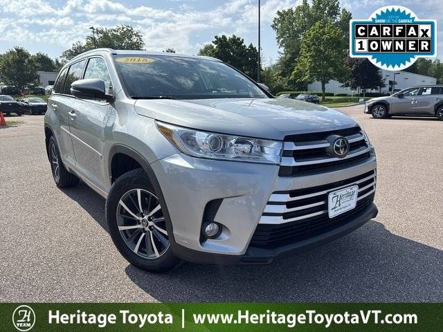 2018 Toyota Highlander XLE — SUV — 59,636 mi — Burlington, VT